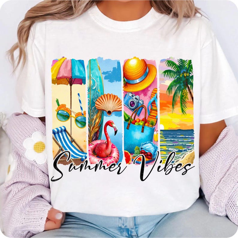 Summer Vibes Coquette Flamingo PNG Design